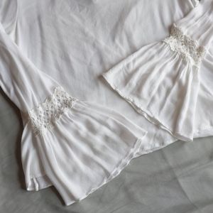 COTTON CANDY open back blouse